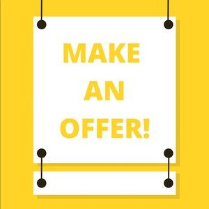 I accept reasonable offers and do bundles!